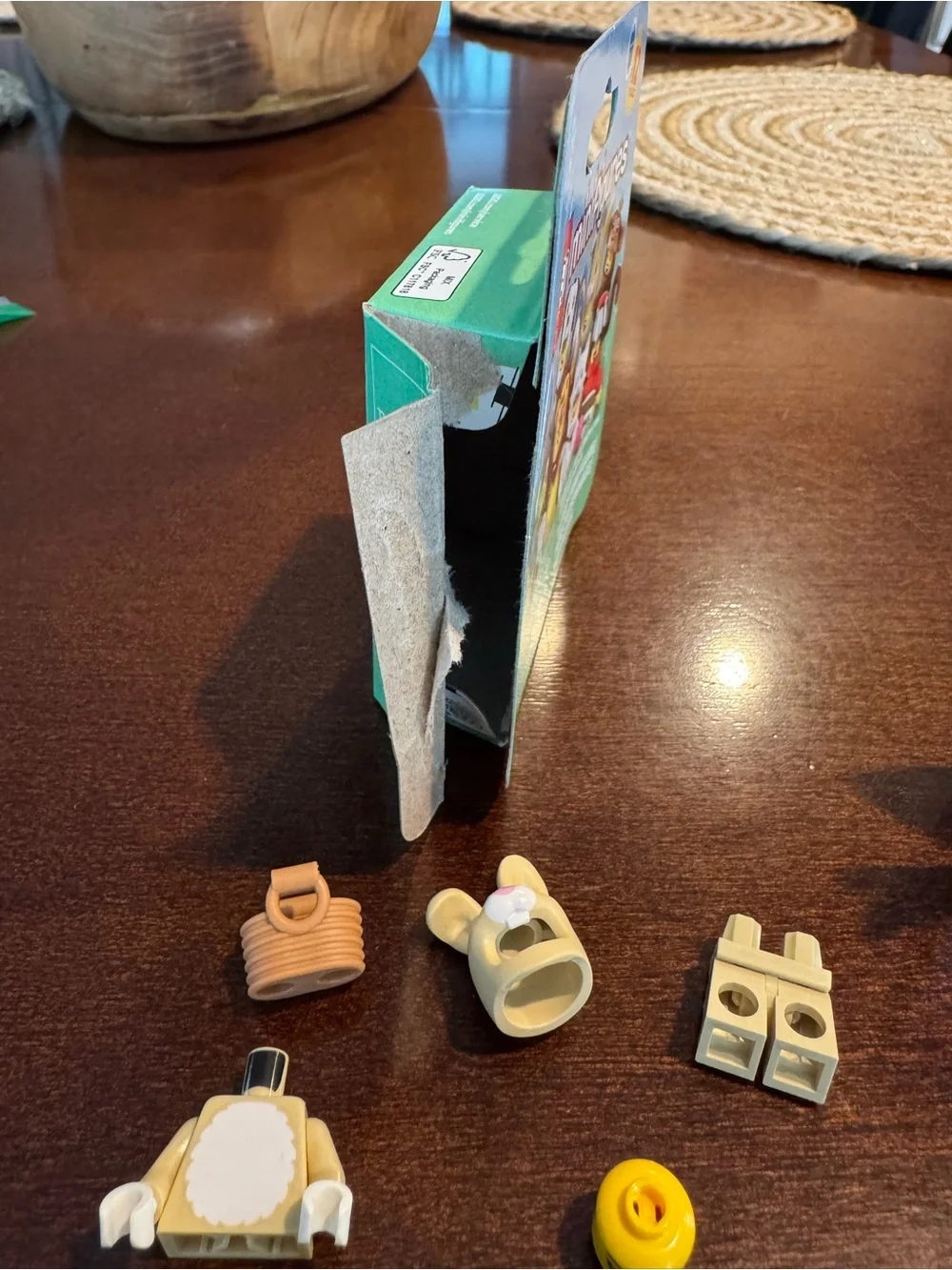 LEGO Set of two Minifigures Animals Series 28 71051 ~ LION and BUNNY RABBIT